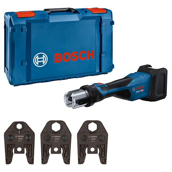 Sertisseuse Bosch Sans-Fil GPT 18V-32 Cuivre profil SV15-22-28