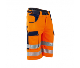 Bermuda Haute Visibilité Chandelle Orange T44 LMA Lebeurre